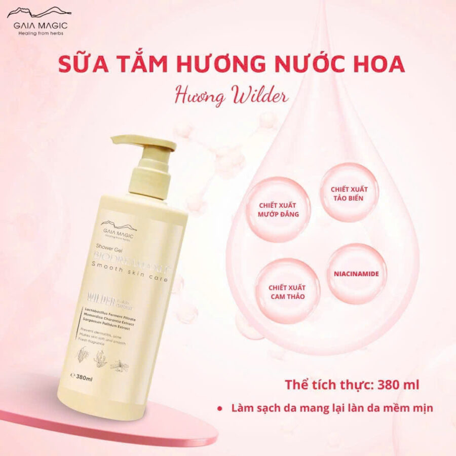 Sữa tắm hương nước hoa - hương Wilder